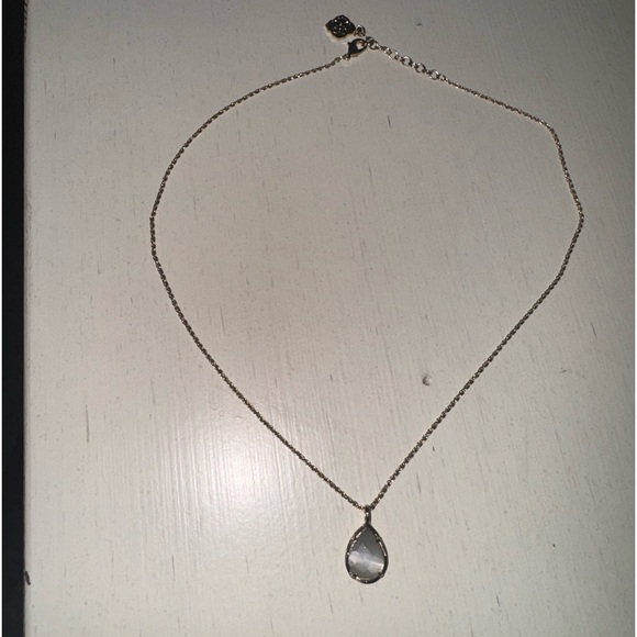 Kendra Scott Kiri Teardrop Necklace - Picture 2 of 4